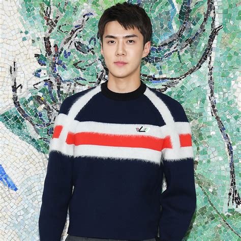 EXO Member Sehun is Louis Vuitton Resort 2019’s .